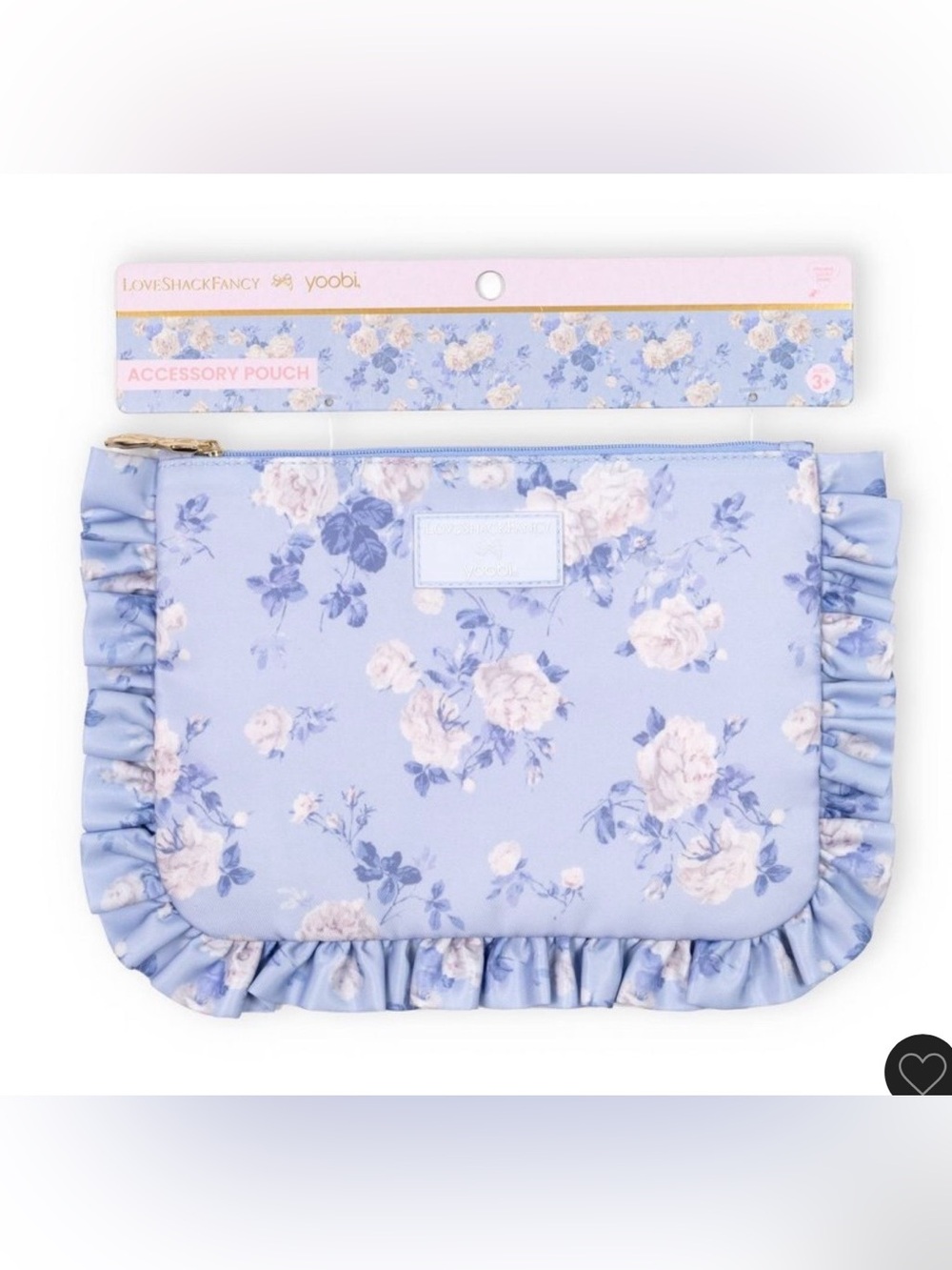 LoveShackFancy × Target - Yoobi
Everblooming Rosettes Flat Zip Pencil Case